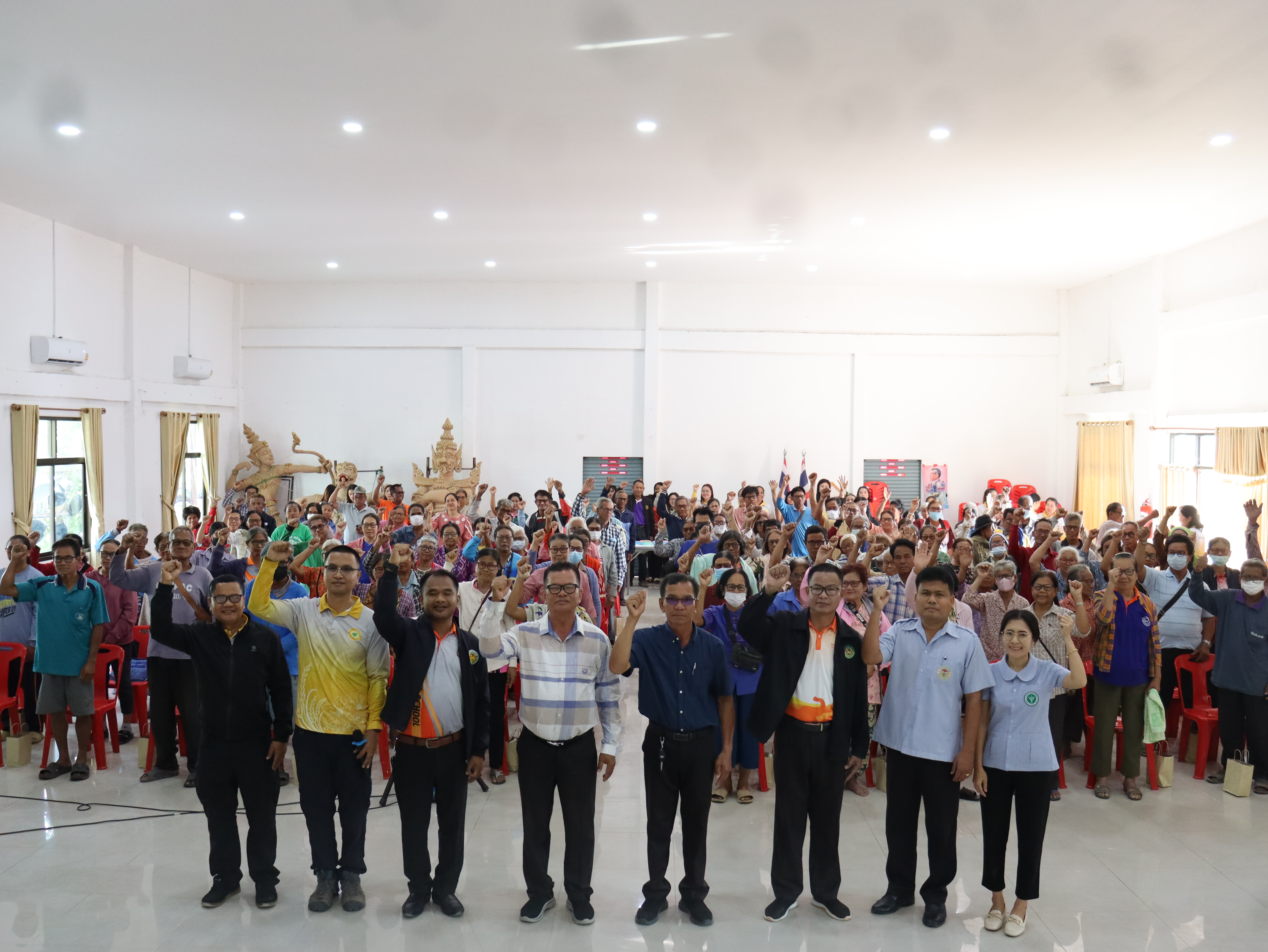 โครงการคัดกรองความผิดปกติสายตาเพื่อแก้ไขการมองไม่ชัดในกลุ่มผู้สูงอายุ และผู้มีความผิดปกติสายตา ประจำปีงบประมาณ 2568